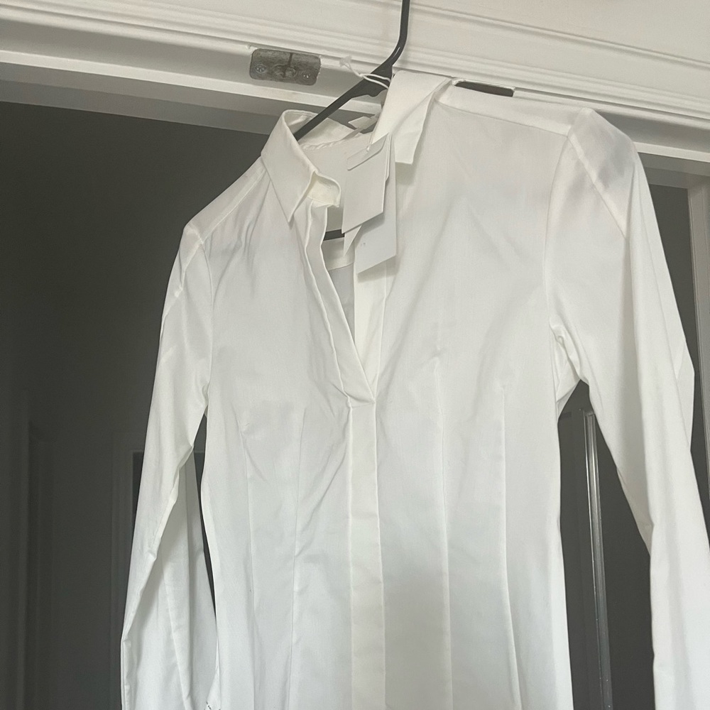 White business blouse